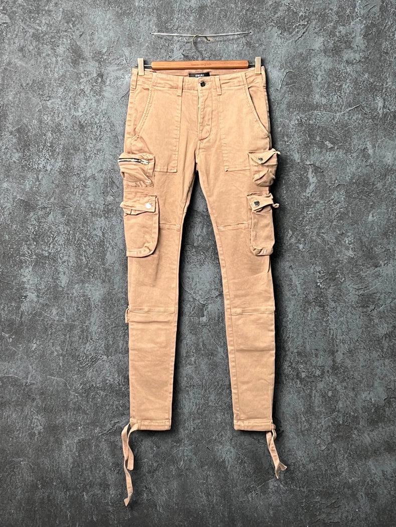 Amiri Multi-Pocket Denim Trousers on Sale