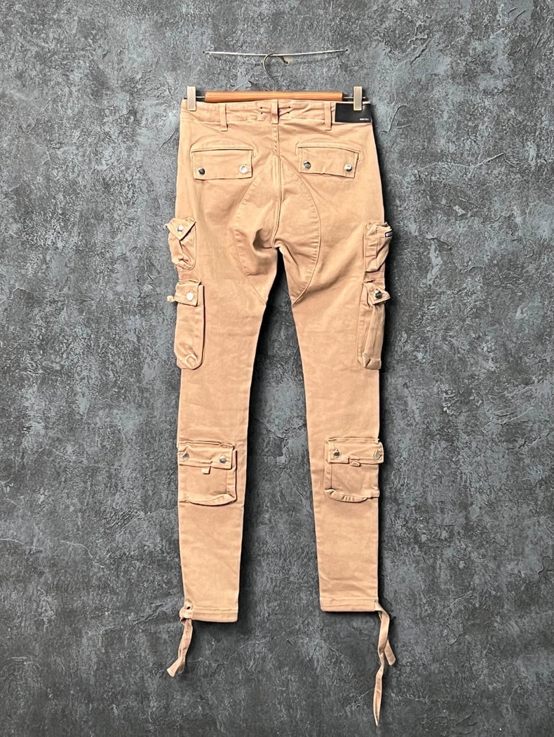 Amiri Multi-Pocket Denim Trousers on Sale