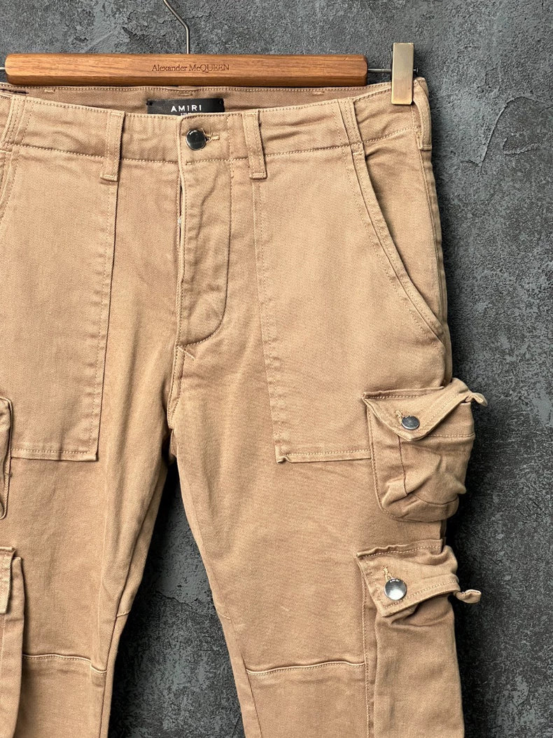 Amiri Multi-Pocket Denim Trousers on Sale