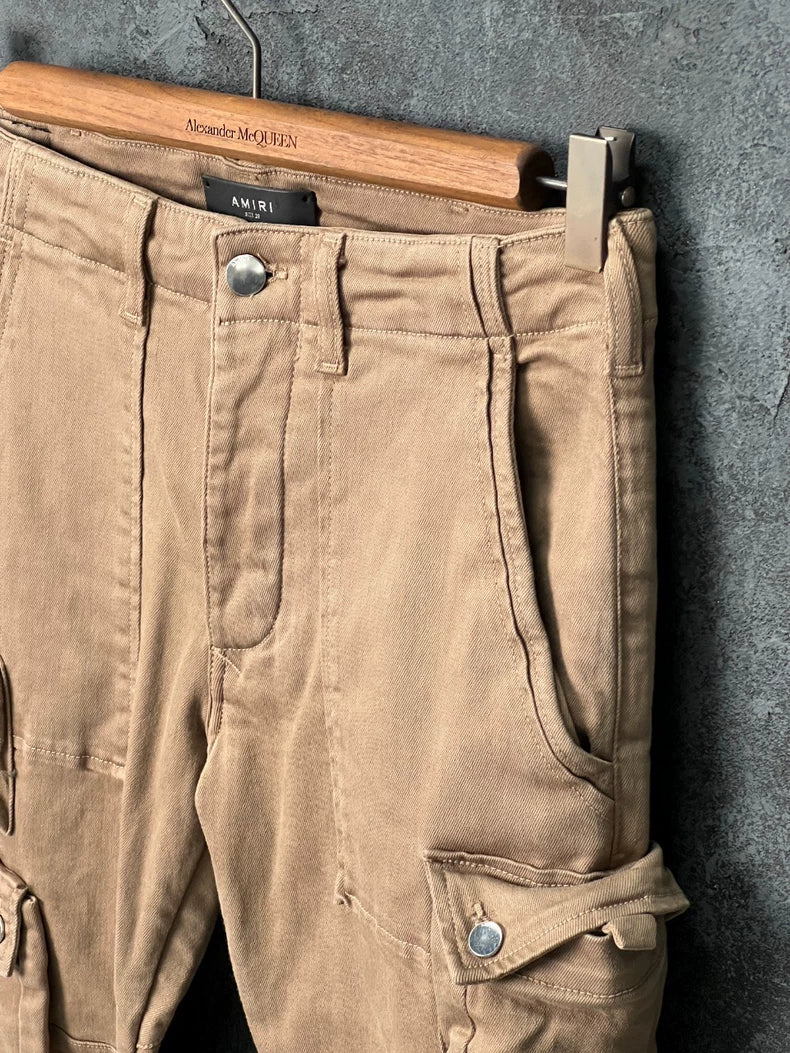 Amiri Multi-Pocket Denim Trousers on Sale