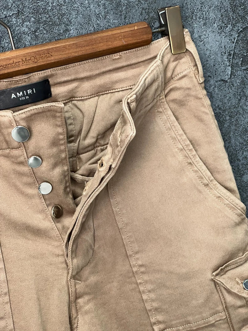 Amiri Multi-Pocket Denim Trousers on Sale