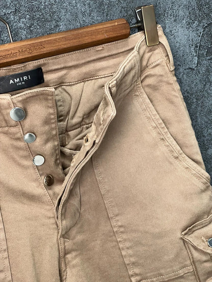 Amiri Multi-Pocket Denim Trousers on Sale