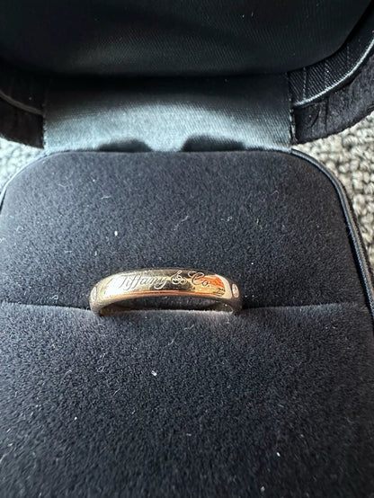Tiffany & Co. 18k Rose Gold Diamond Ring