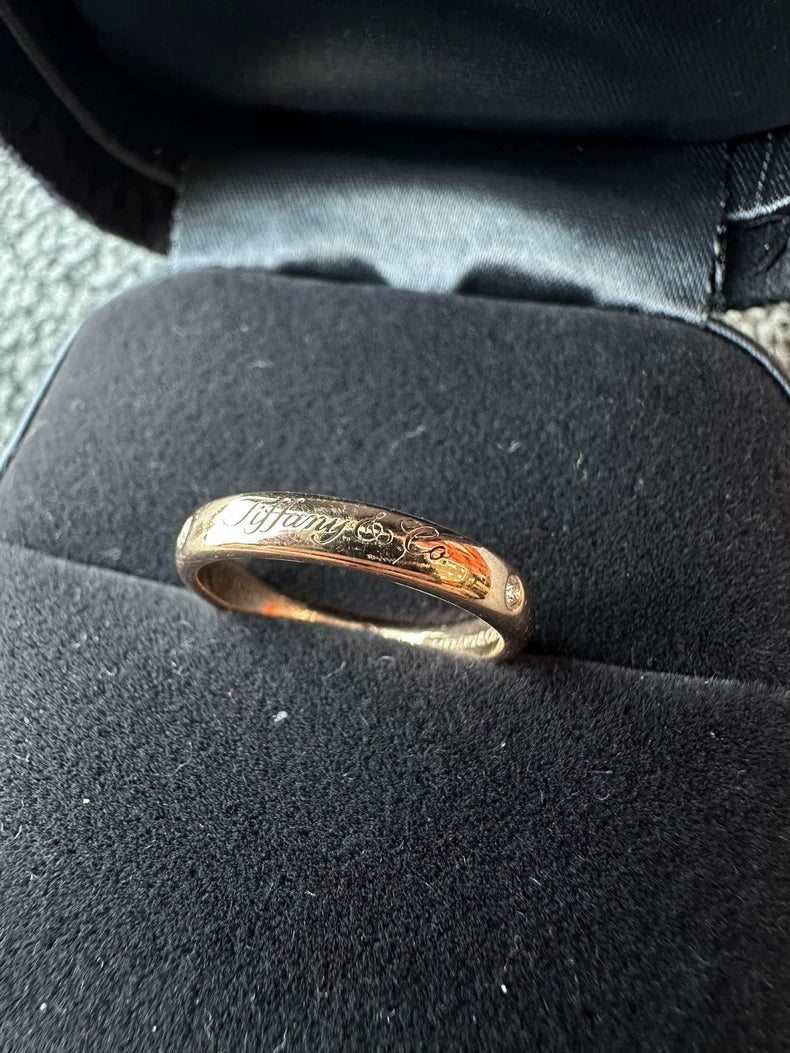 Tiffany & Co. 18k Rose Gold Diamond Ring