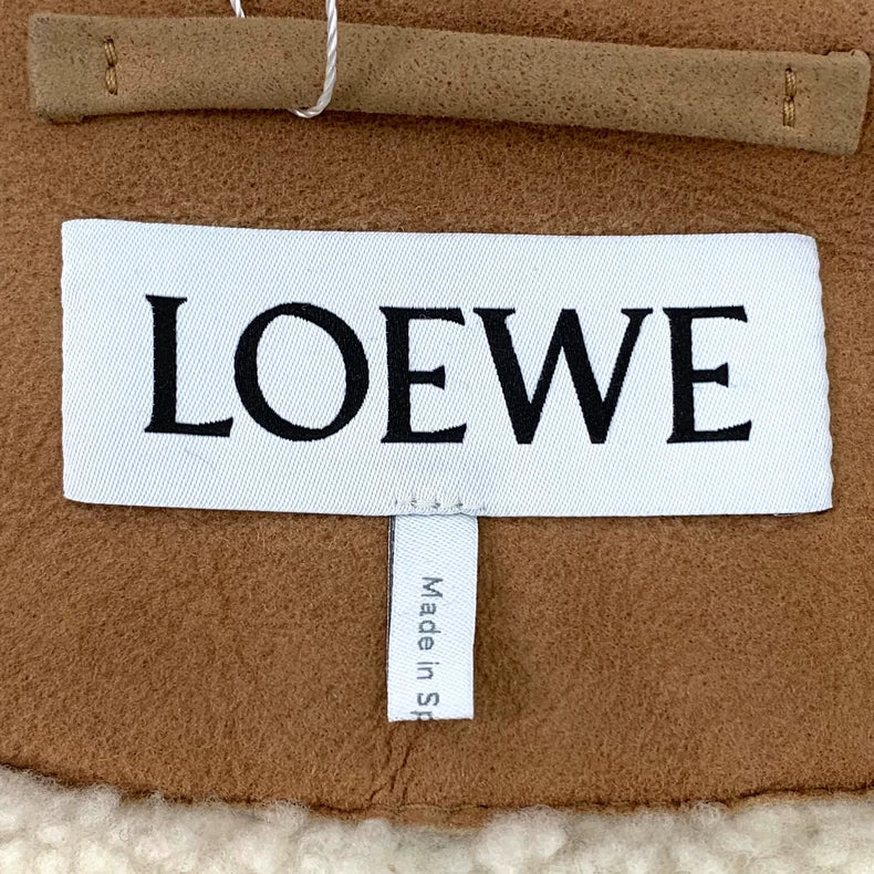 Loewe Brown Leather Zip Jacket