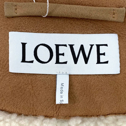 Loewe Brown Leather Zip Jacket