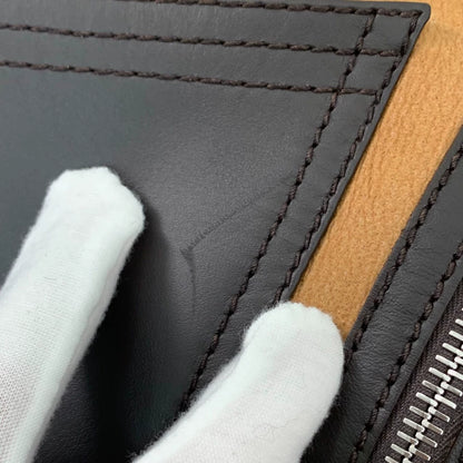 Loewe Brown Leather Zip Jacket