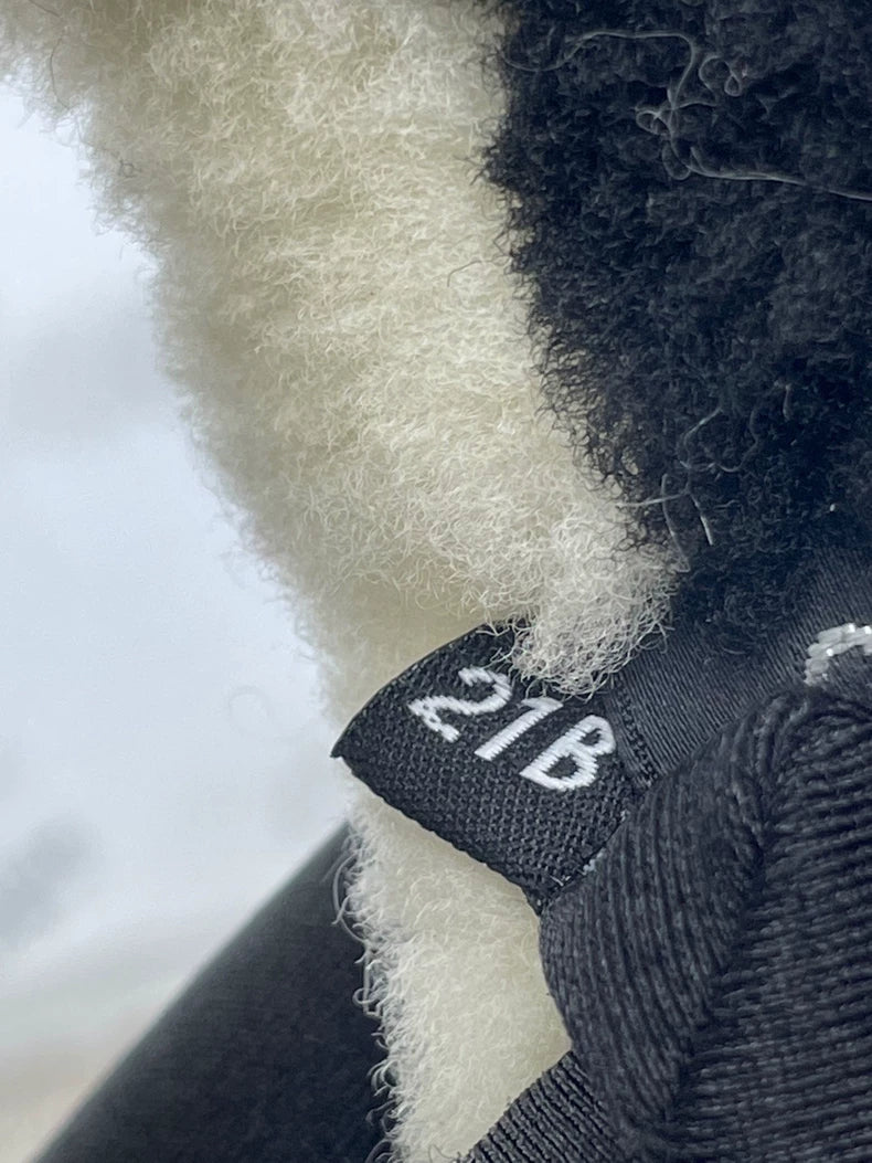 Chanel Black and White Earmuffs