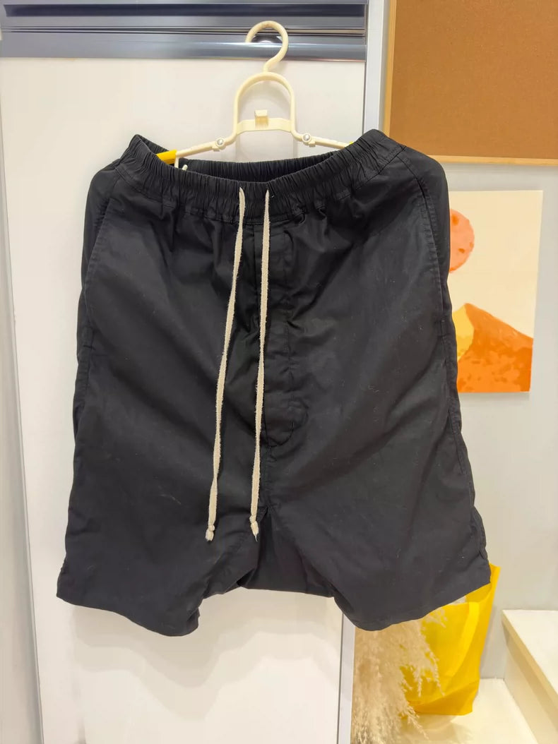 Rick Owens Black Casual Shorts