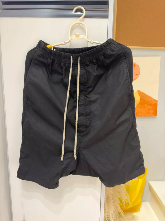 Rick Owens Black Casual Shorts