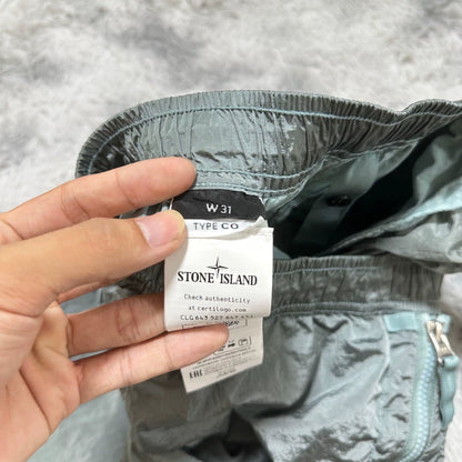 Stone Island 22SS Metal Nylon Shorts