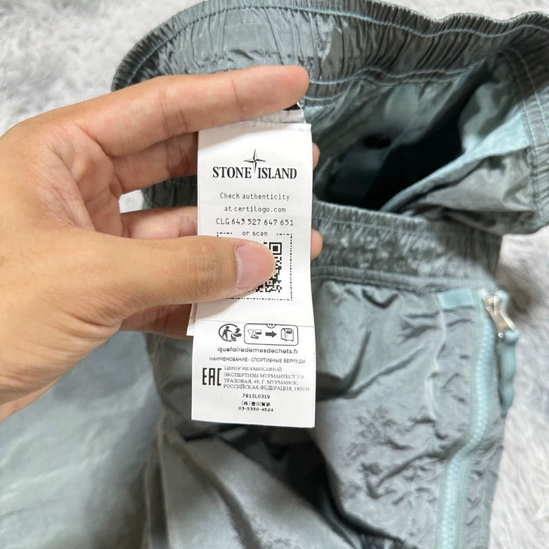 Stone Island 22SS Metal Nylon Shorts