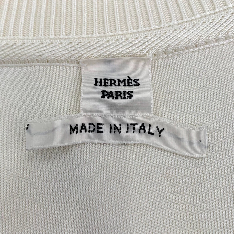 Hermes Geometric Print Silk Jacket