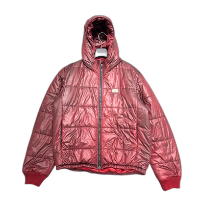 Black Red Down Jacket-zp