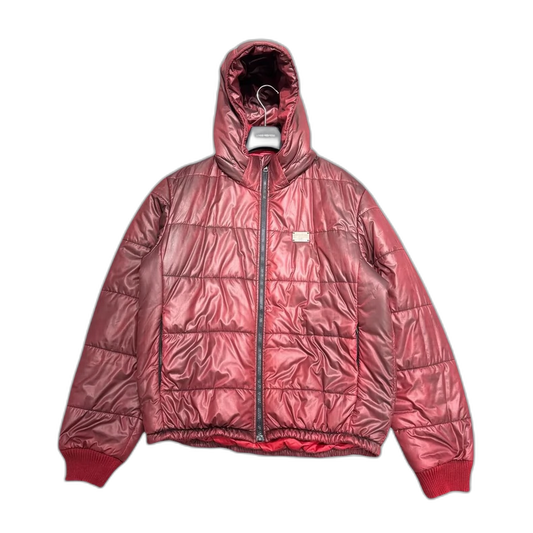 Black Red Down Jacket-zp