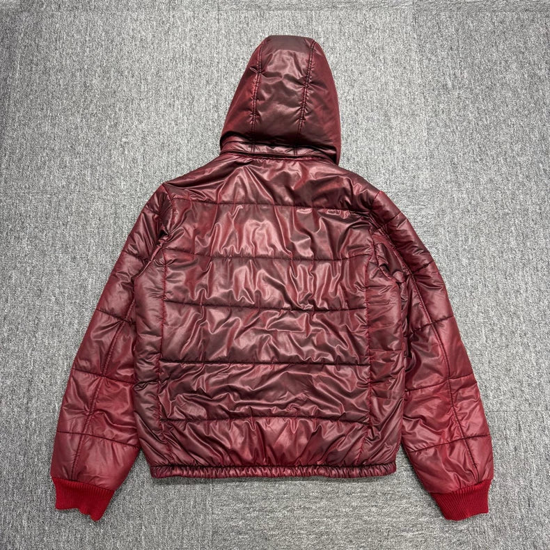 Black Red Down Jacket-zp