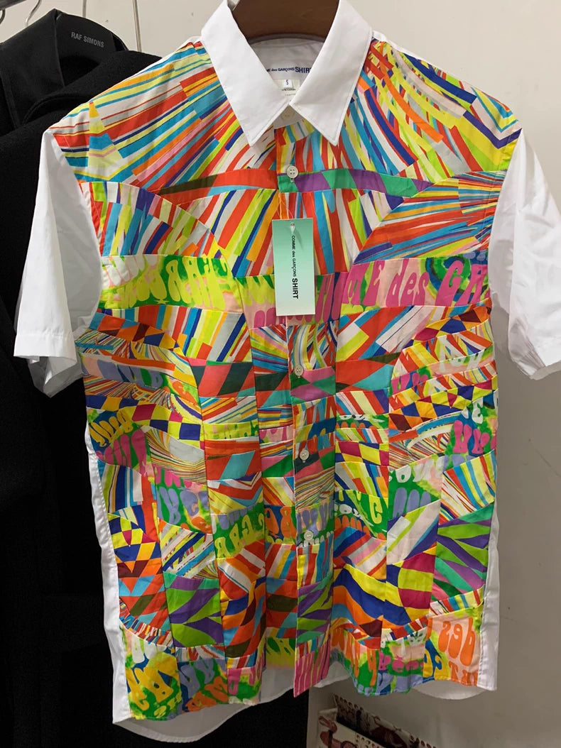 COMME DES GARCONS SHIRT Patchwork Shirt