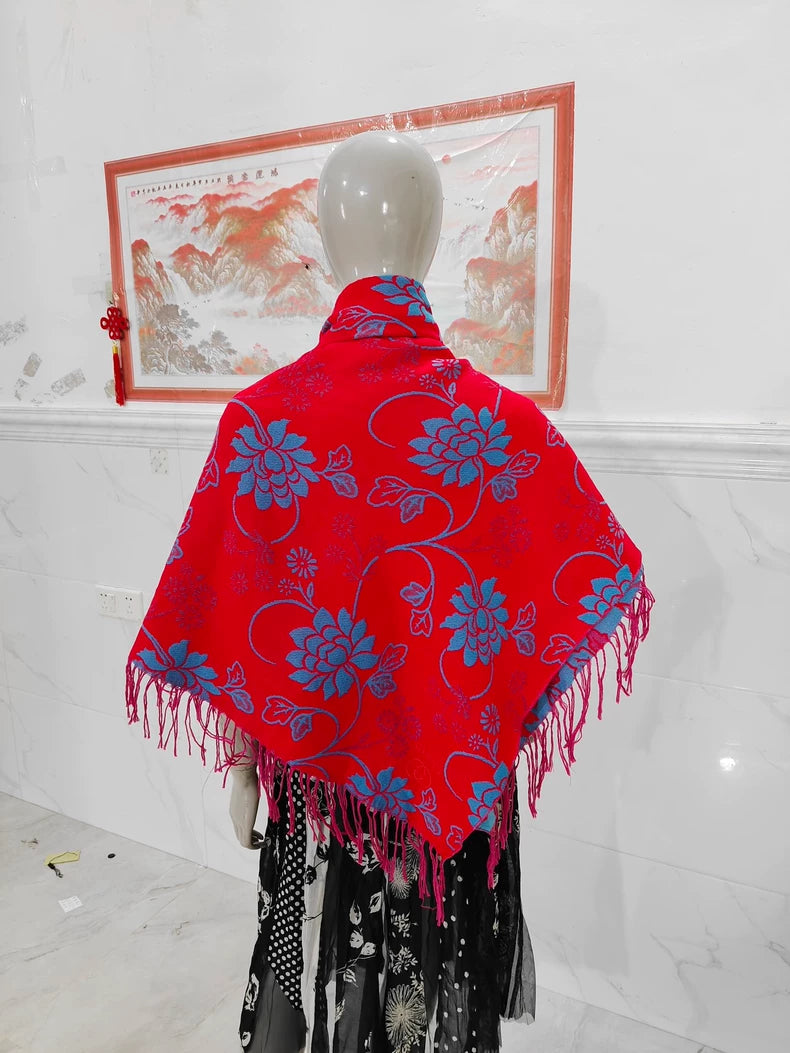 Vintage Classic Cashmere Pashmina Shawl