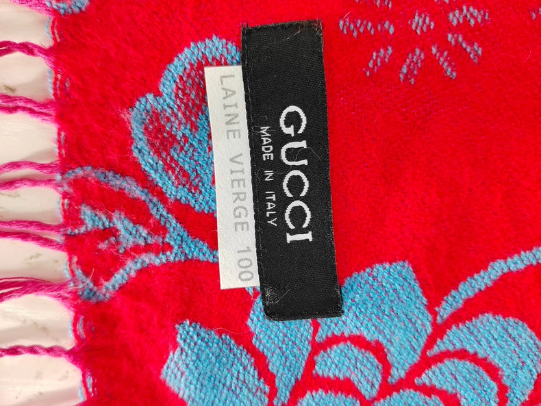 Vintage Classic Cashmere Pashmina Shawl