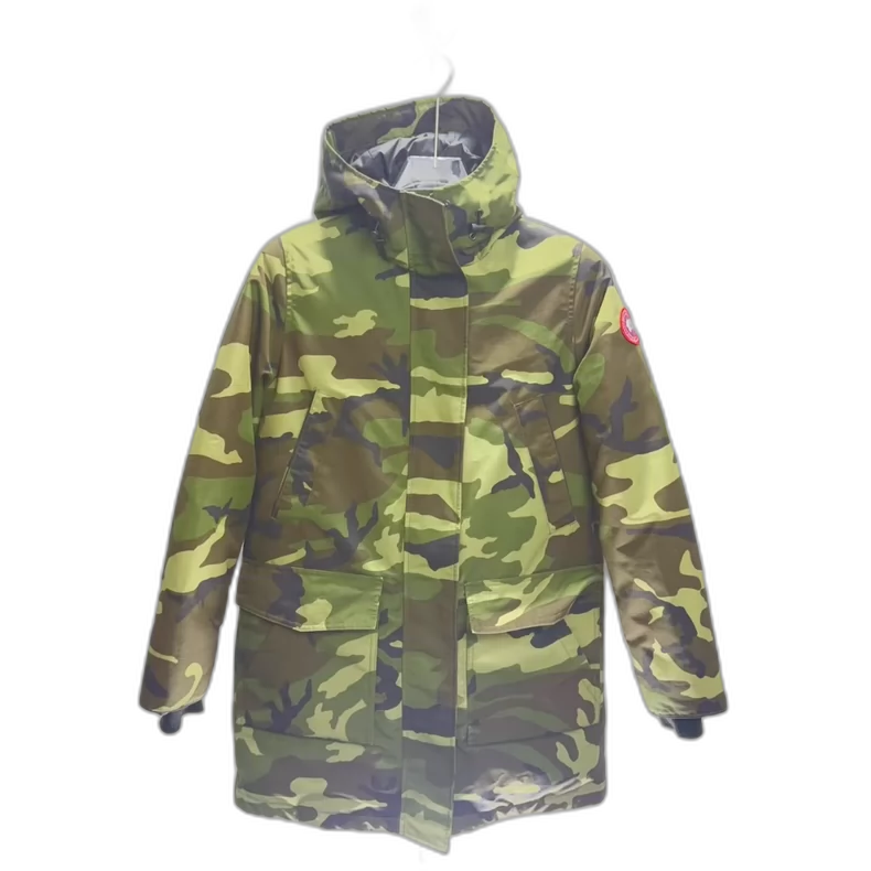 Canada Goose Camo Green Down Jacket