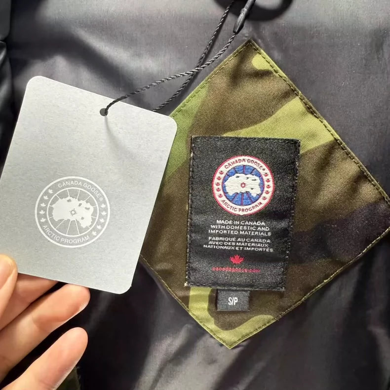 Canada Goose Camo Green Down Jacket
