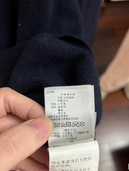 Ermenegildo Zegna Cashmere Blend Knit Sweater