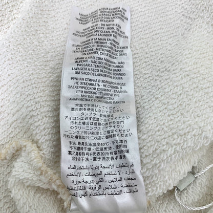 Gucci Beige Logo Cat Hoodie with Drawstrings