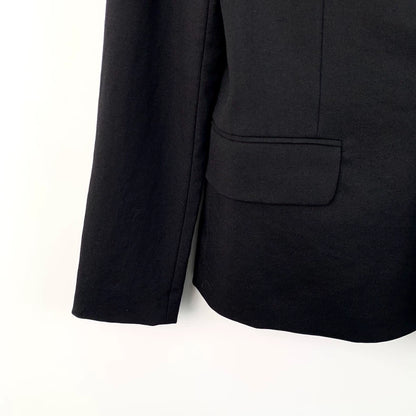 Saint Laurent Black Wool Blazer with Crystal