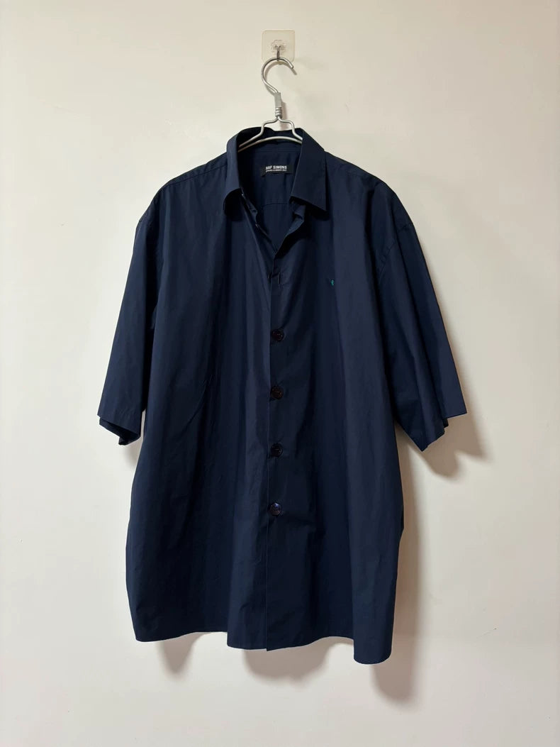 Raf Simons Blue Short Sleeve Shirt