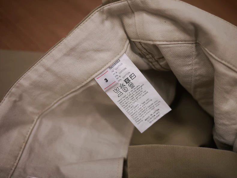 VISVIM Gifford Chino Pants Beige