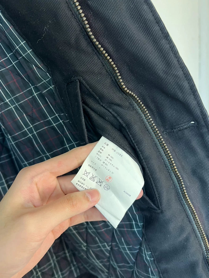 Comme des Garçons Corduroy Stand-Collar Jacket