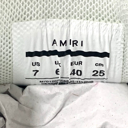 Amiri Colorful Round Toe Thick Sole Sneakers