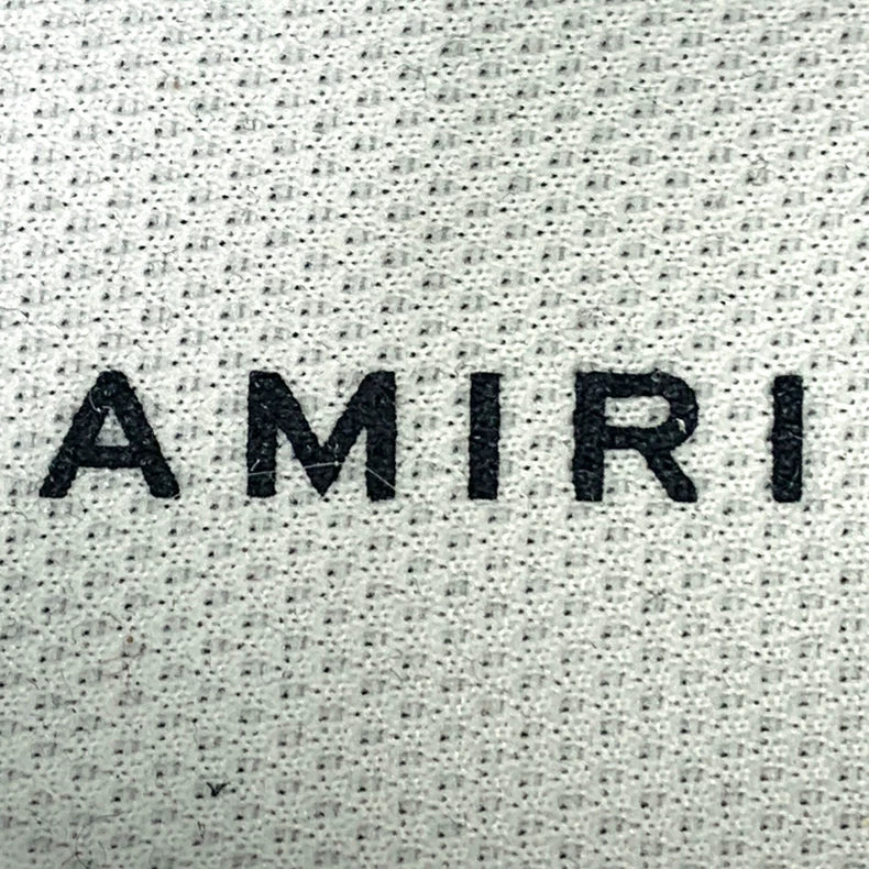 Amiri Colorful Round Toe Thick Sole Sneakers