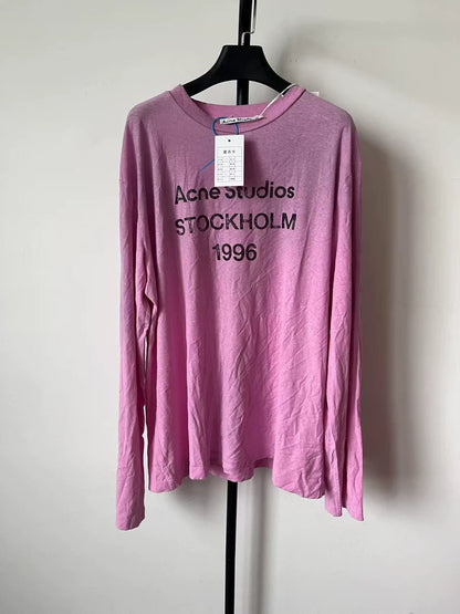 Acne Studios Pink Long Sleeve Shirt-yf