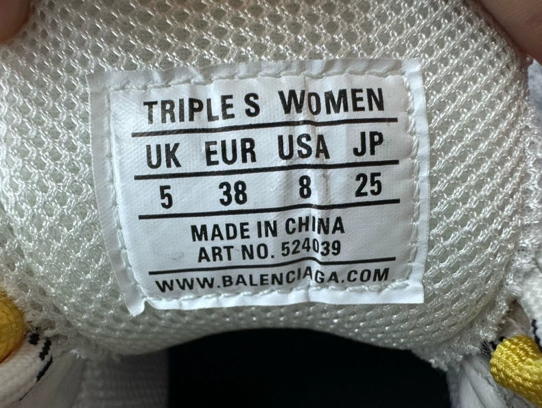 Balenciaga Triple S Low Top Sneakers