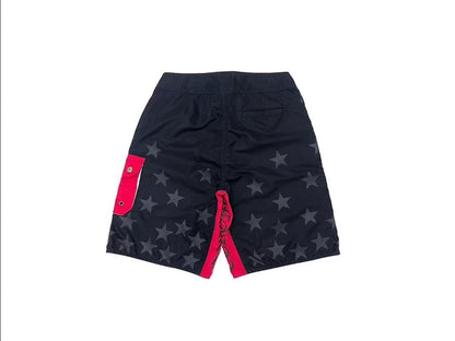 Chrome Hearts Stars and Crosses Swim Shorts
