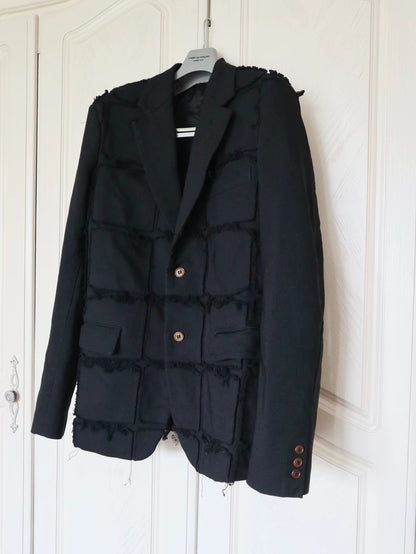 Comme des Garcons Homme Plus Black Blazer