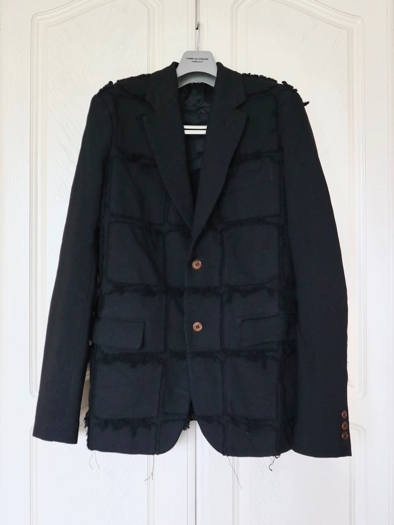 Comme des Garcons Homme Plus Black Blazer