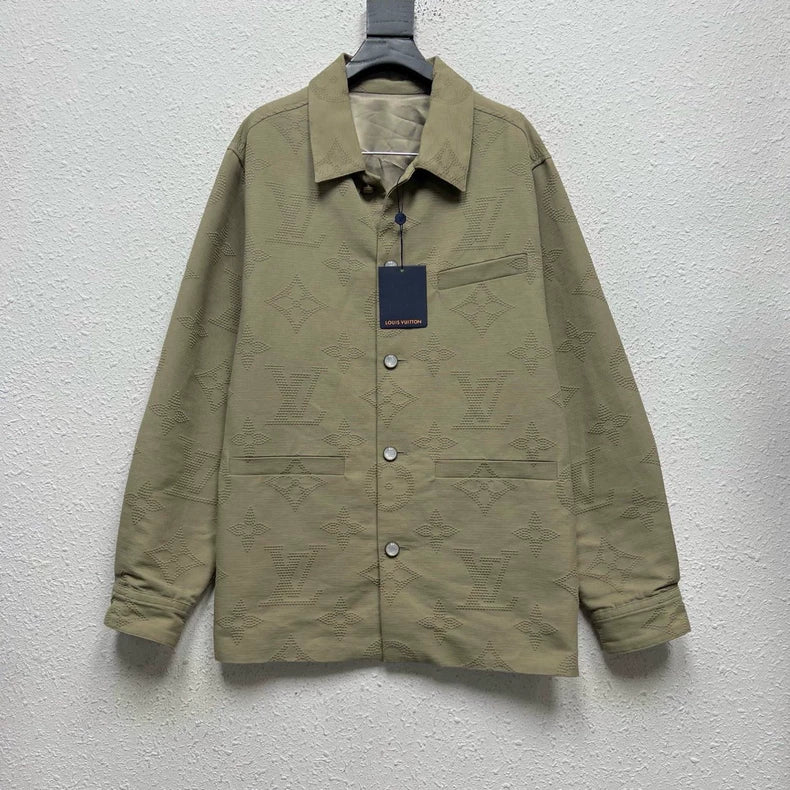 Louis Vuitton Monogram Pearl Button Jacket-yf