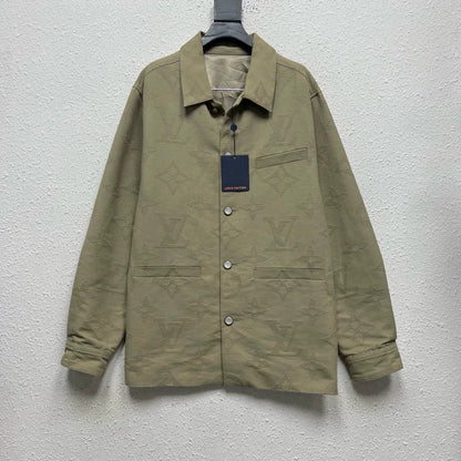 Louis Vuitton Monogram Pearl Button Jacket-yf