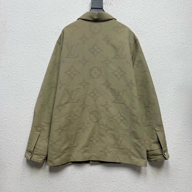 Louis Vuitton Monogram Pearl Button Jacket-yf