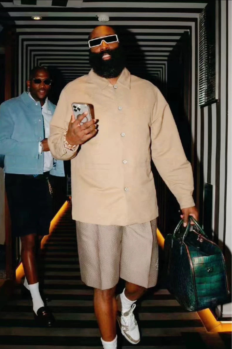 Louis Vuitton Monogram Pearl Button Jacket-yf