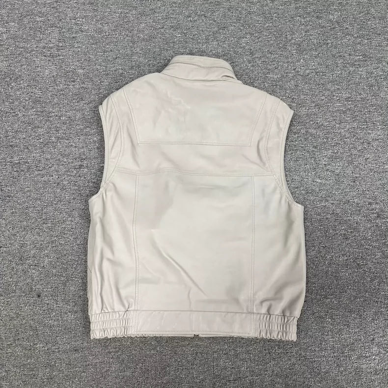 Givenchy Leather Vest with Minor Flaw