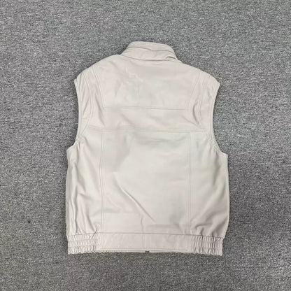 Givenchy Leather Vest with Minor Flaw