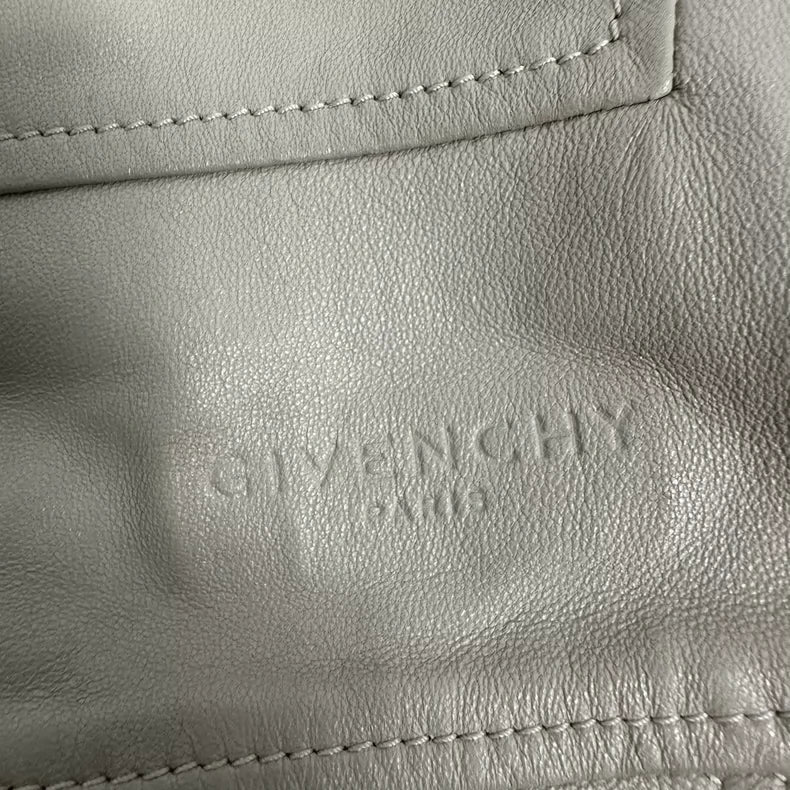 Givenchy Leather Vest with Minor Flaw