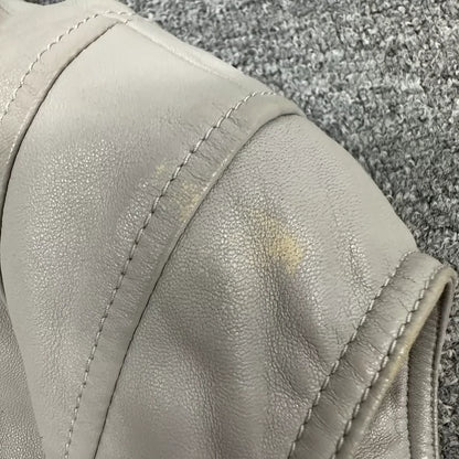 Givenchy Leather Vest with Minor Flaw