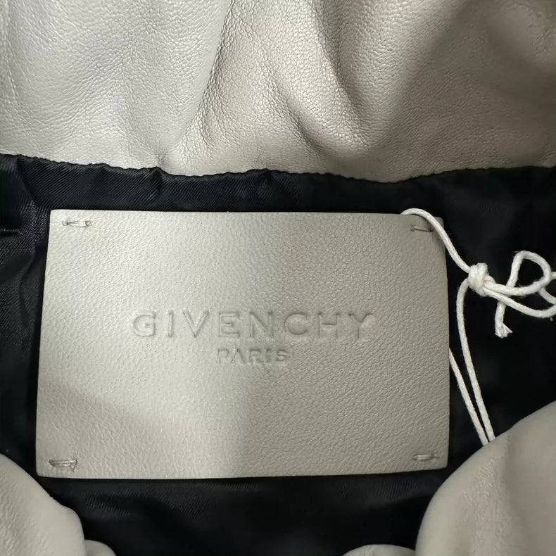 Givenchy Leather Vest with Minor Flaw