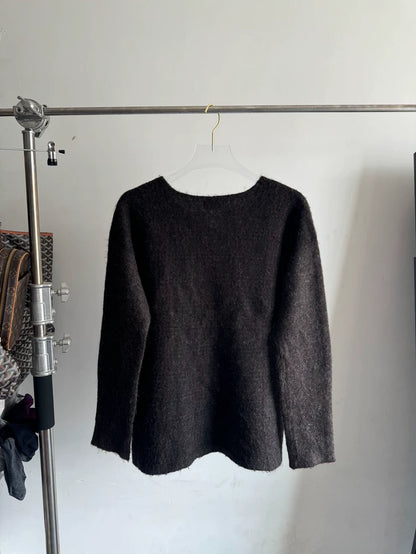 Warm Woolen Sweater by Yoji Yamamoto