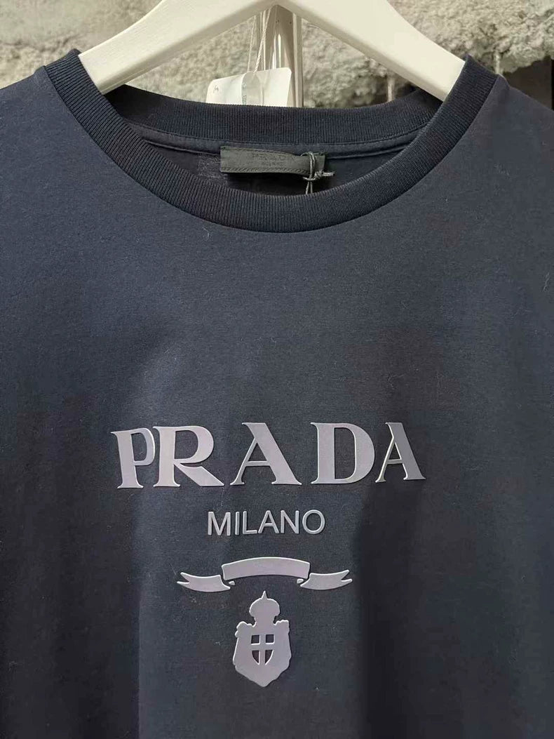 Prada Short Sleeve Logo T-Shirt