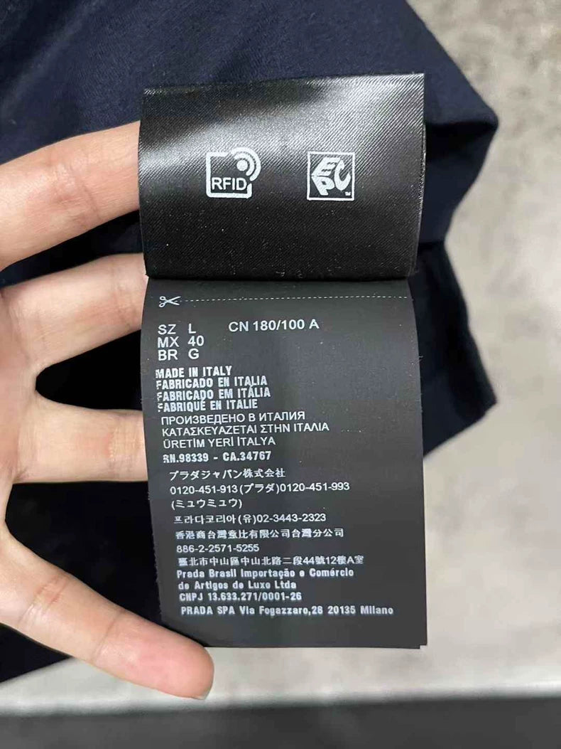 Prada Short Sleeve Logo T-Shirt